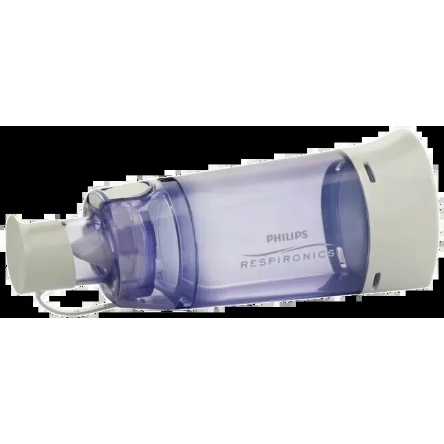Ингалятор Philips Respironics OptiChamber Diamond с детской маской среднего размера